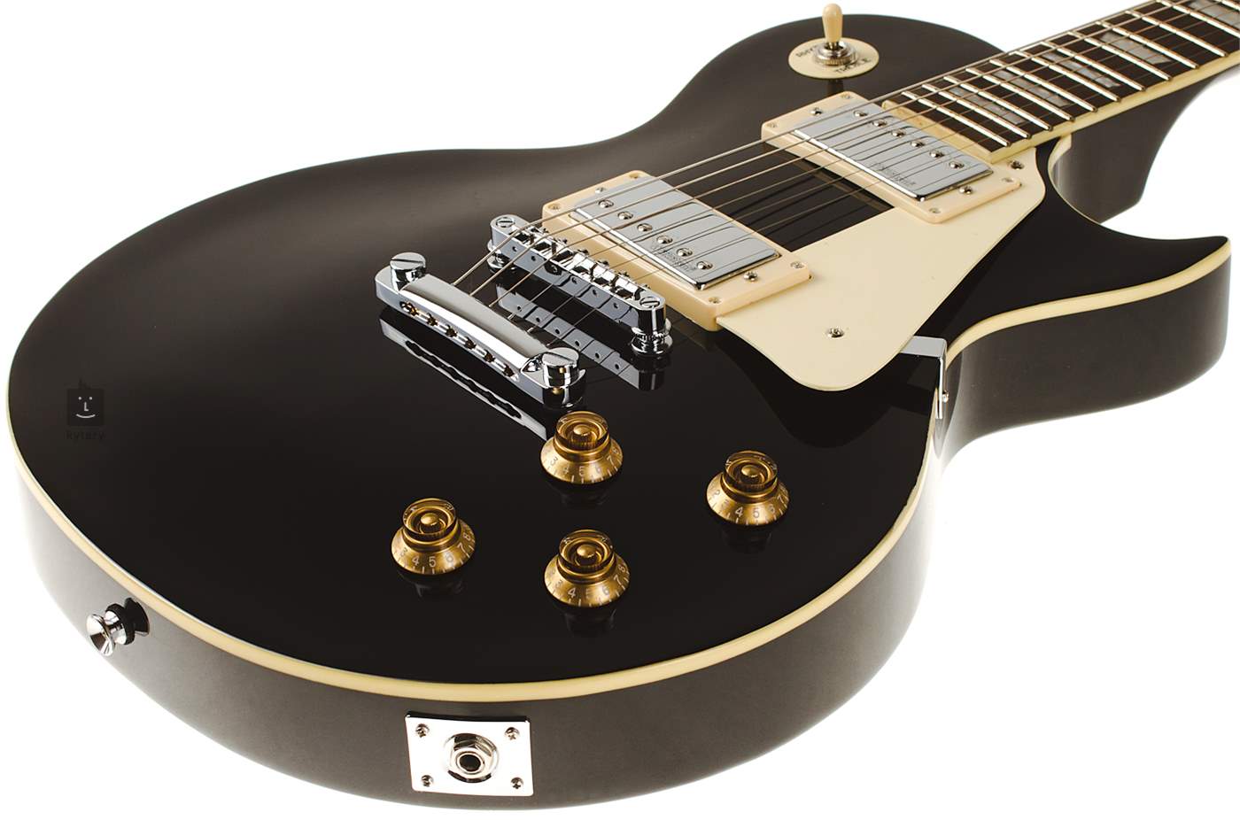 VINTAGE V100 BLK Electric Guitar Kytary.ie
