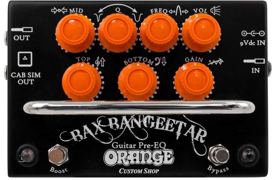 ORANGE Bax Bangeetar Black Guitar Effect | Kytary.ie