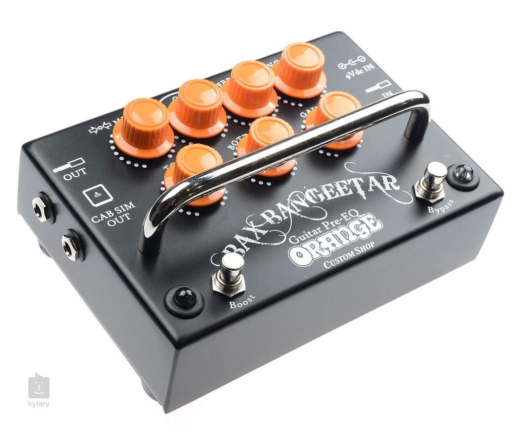 ORANGE Bax Bangeetar Black Guitar Effect | Kytary.ie