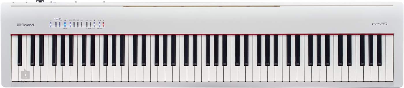 ROLAND FP-30 WH Portable Digital Stage Piano | Kytary.ie