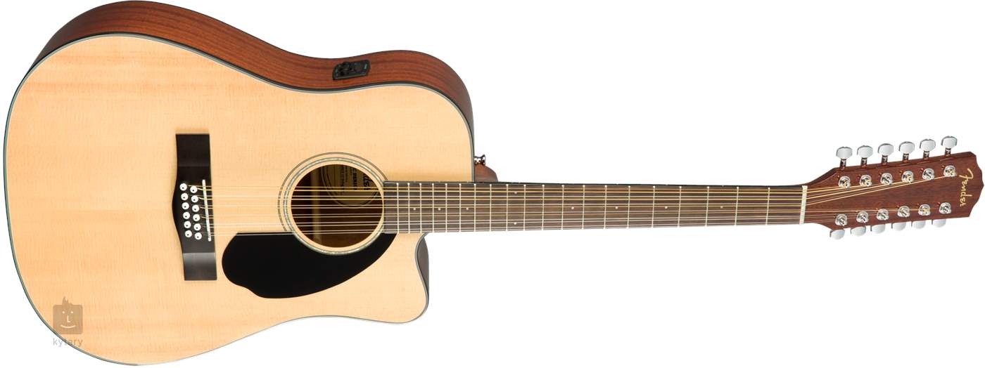 FENDER CD60SCE12 NAT 12String ElectroAcoustic Guitar FENDER CD60SCE12 NAT 12String ElectroAcoustic Guitar