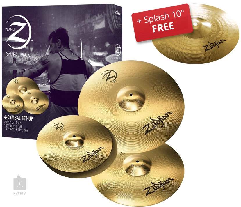 Used zildjian online cymbal pack