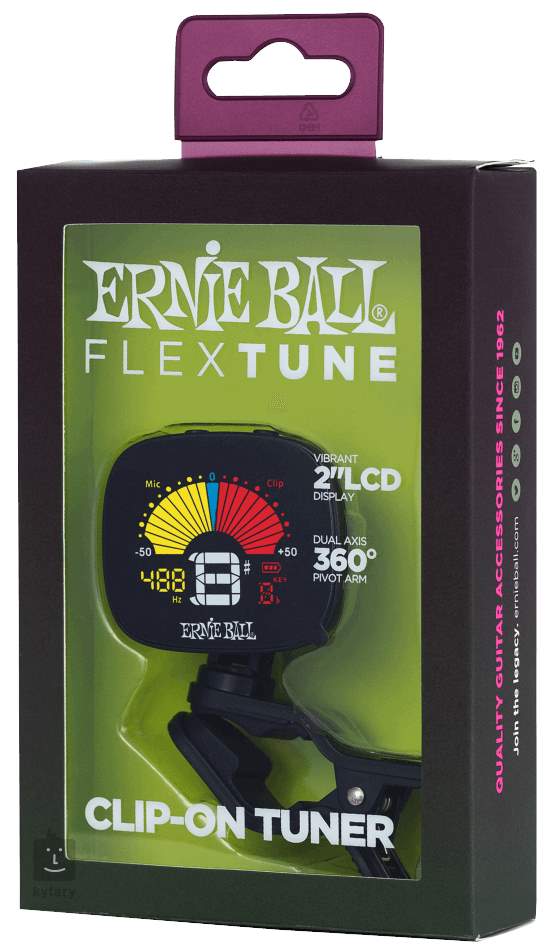 ernie ball clip on tuner