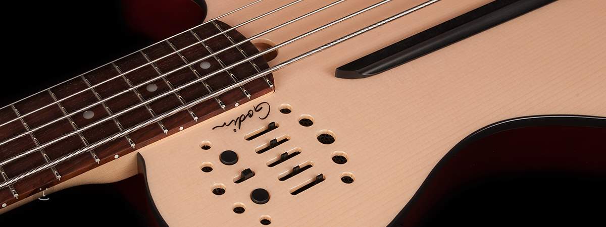 GODIN A5 ULTRA Fretted RN SA Hybrid Bass Guitar | Kytary.ie