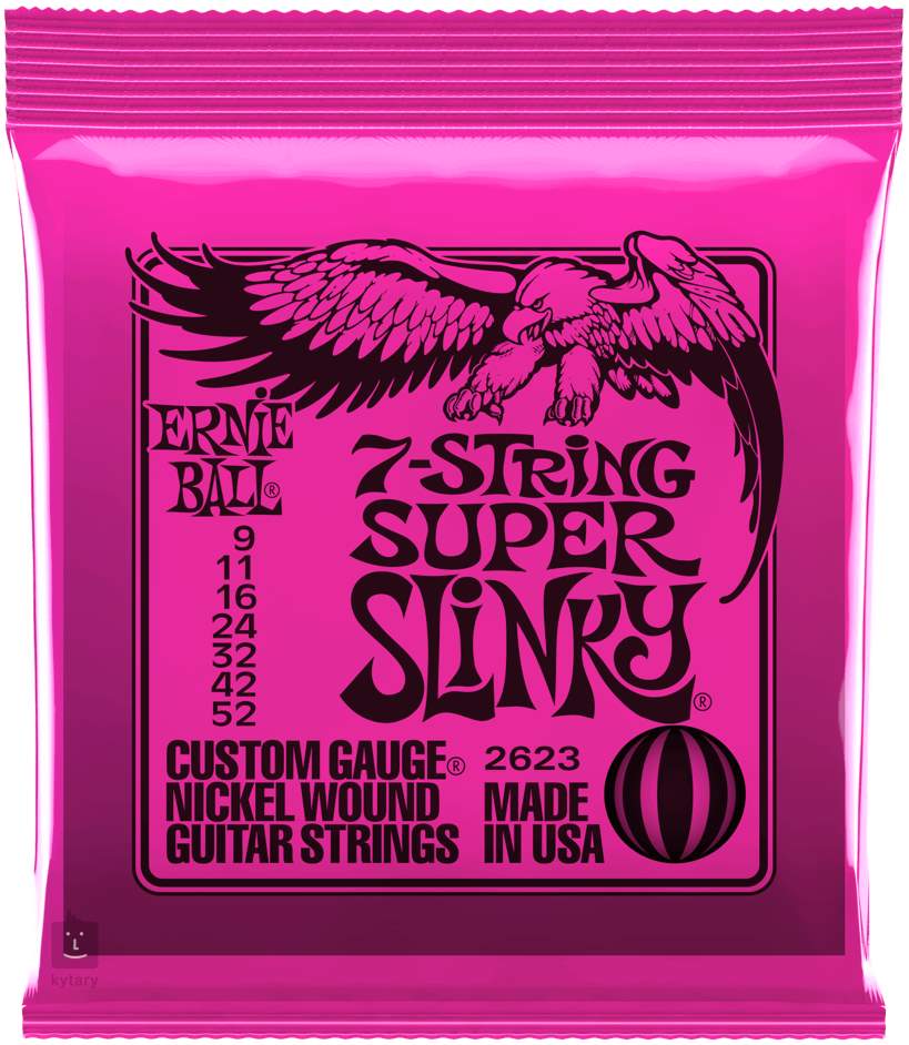 slinky strings guitar