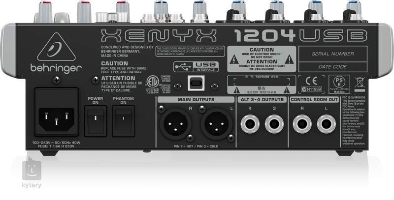 BEHRINGER 1204USB Analogue Mixer