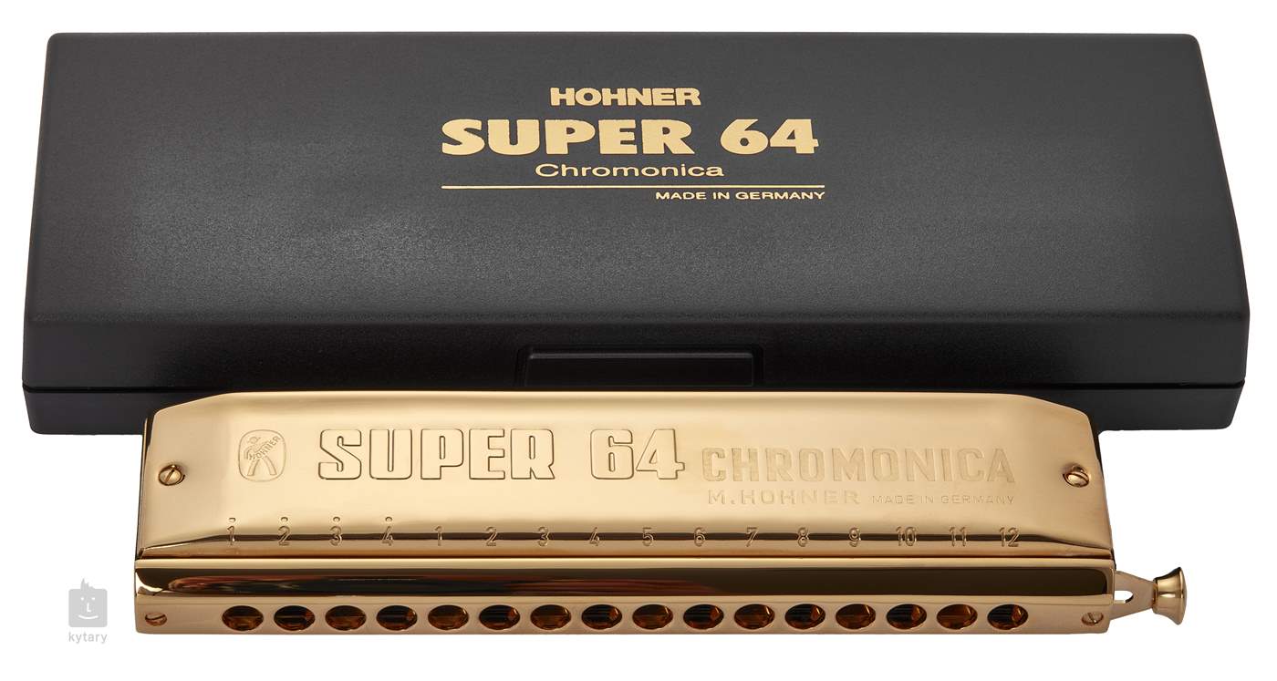 HOHNER Super 64 gold Performance Harmonica | Kytary.ie