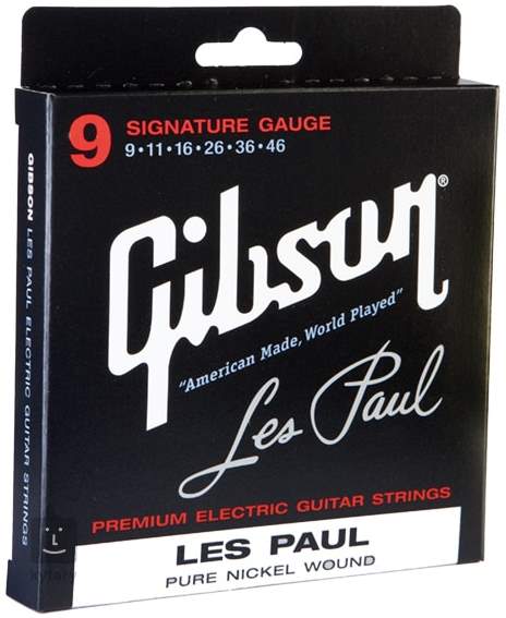 GIBSON Les Paul Signature Gauge Electric Guitar Strings Kytary.ie