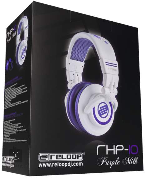 RELOOP RHP-10 Purple Milk DJ Headphones