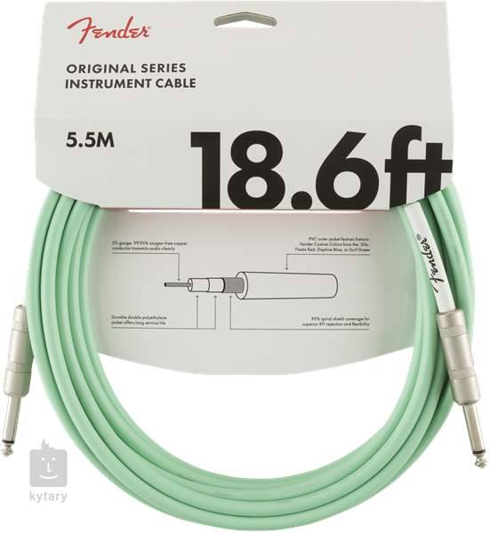 fender surf green cable