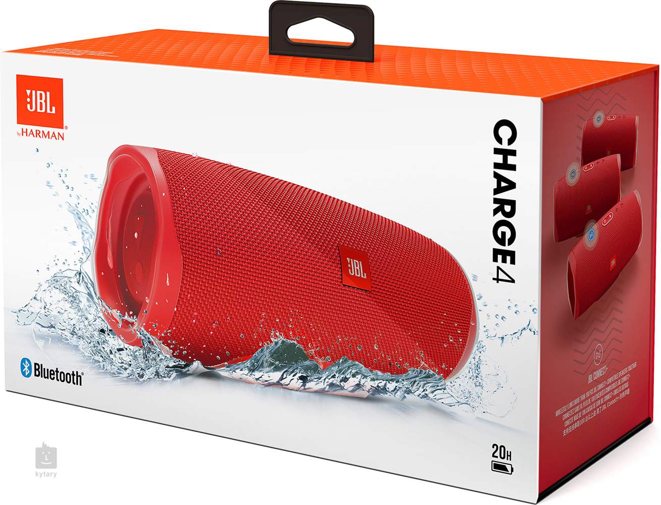 JBL Charge 4 Red Wireless Portable Speaker | Kytary.ie