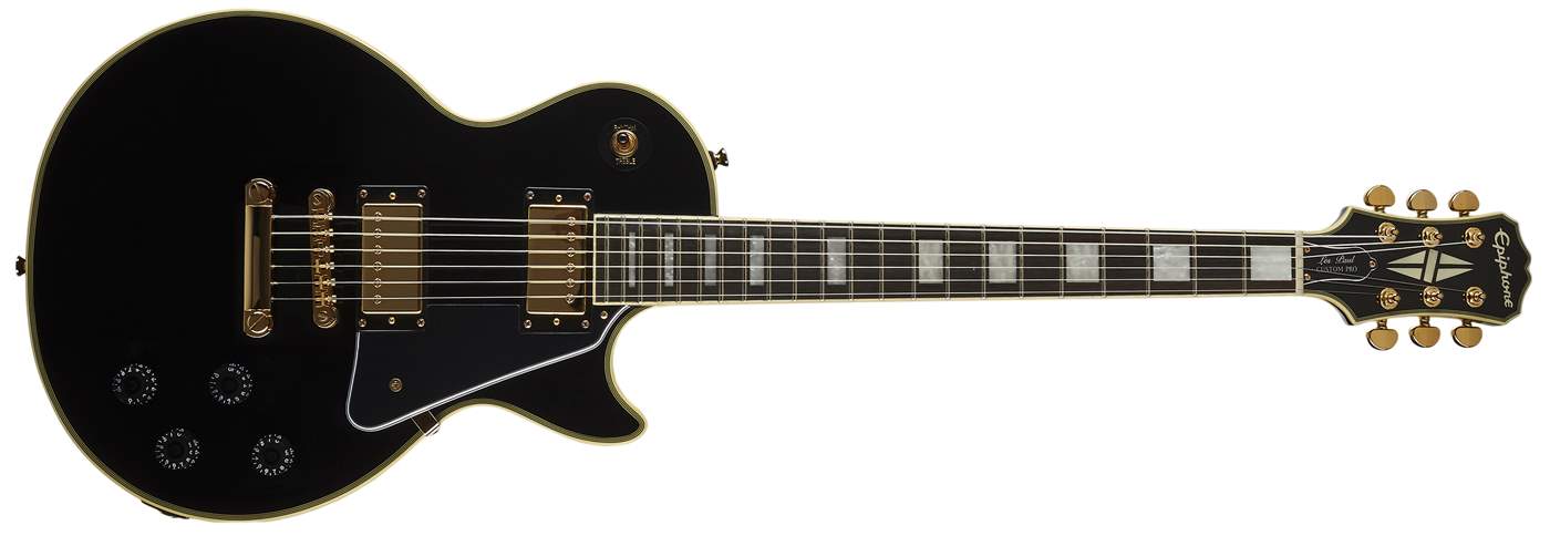低価大特価Epiphone Les Paul Custom Pro 2015年製 中古美品 ギター