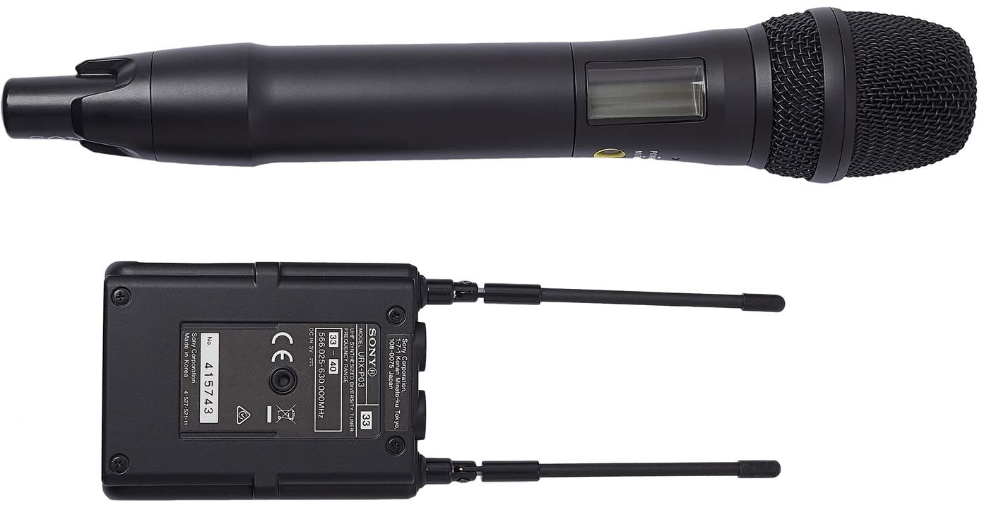 SONY UWP D12 Wireless News Shooter Set with Microphone Kytary.ie