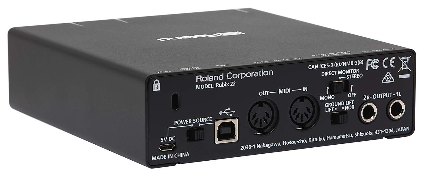 ROLAND Rubix22 (opened) USB Audio Interface | Kytary.ie