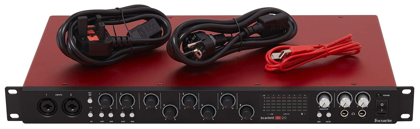 FOCUSRITE Scarlett 18i20 2nd Gen USB Audio Interface | Kytary.ie