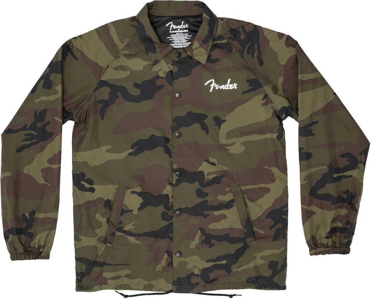 camo coach jacket