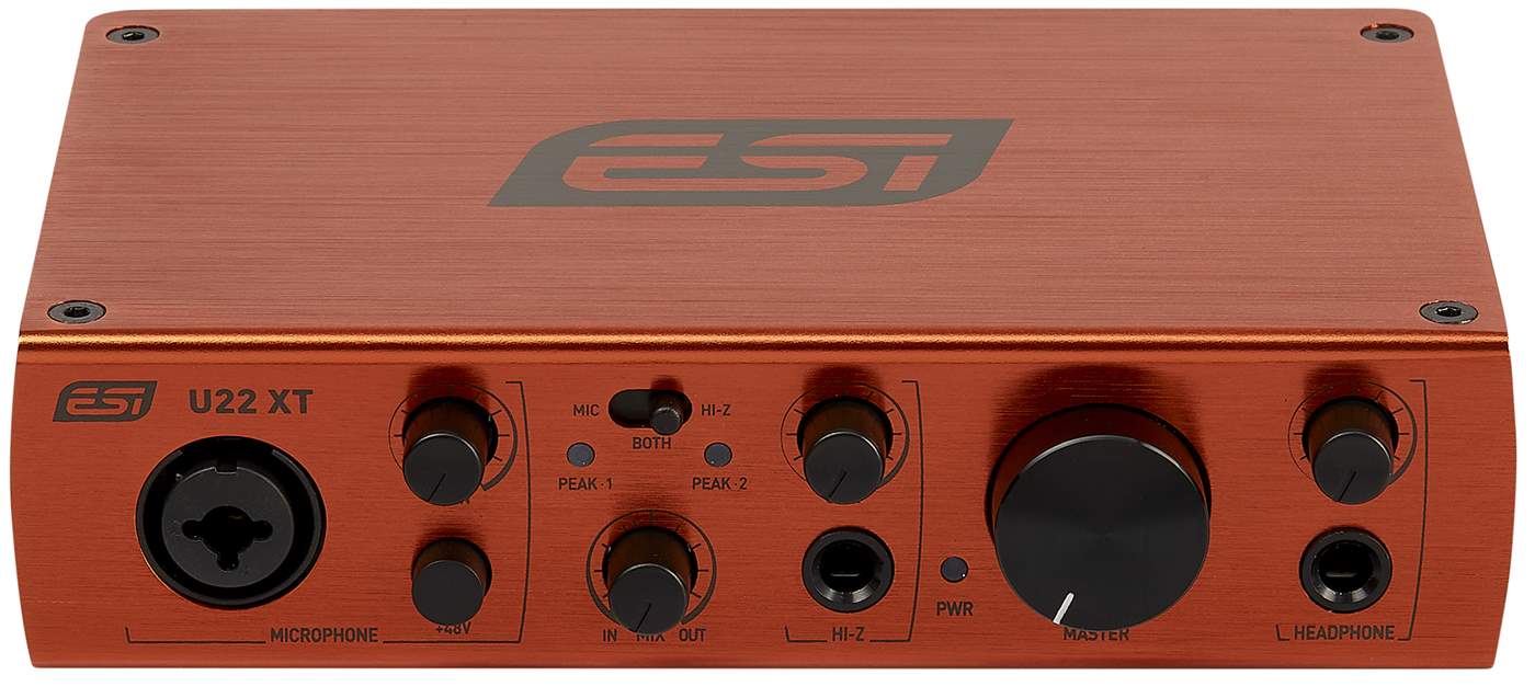 ESI U22 XT USB Audio Interface | Kytary.ie