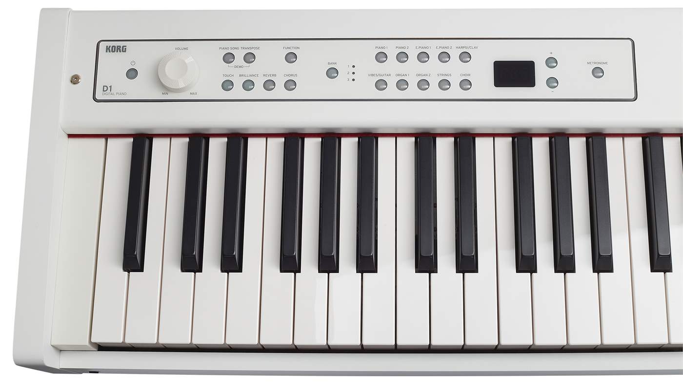 KORG D1-WH Portable Digital Stage Piano | Kytary.ie