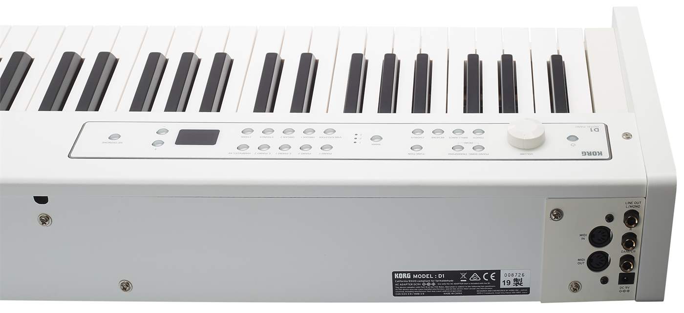 KORG D1-WH Portable Digital Stage Piano | Kytary.ie