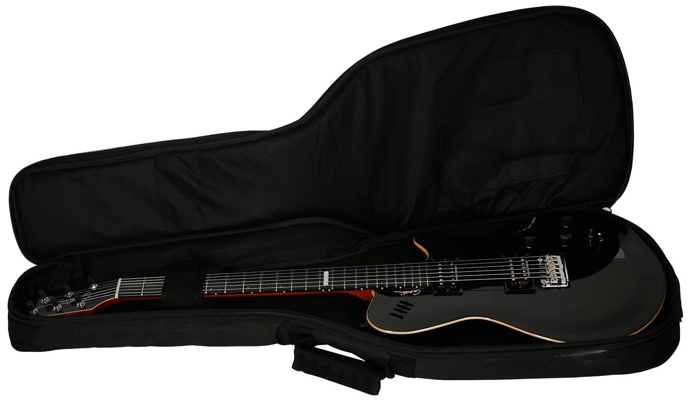 GODIN LGXT SA Black Pearl Electric Hybrid Midi Guitar Kytary.ie