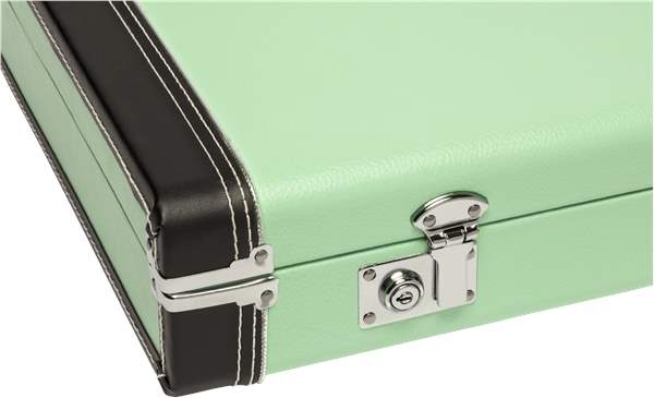 fender seafoam green case