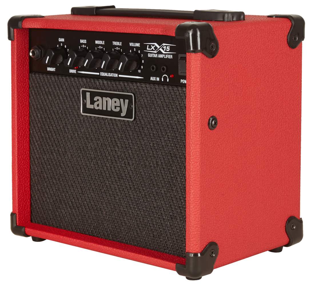 LANEY LX15 RD Solid-State Guitar Combo | Kytary.ie