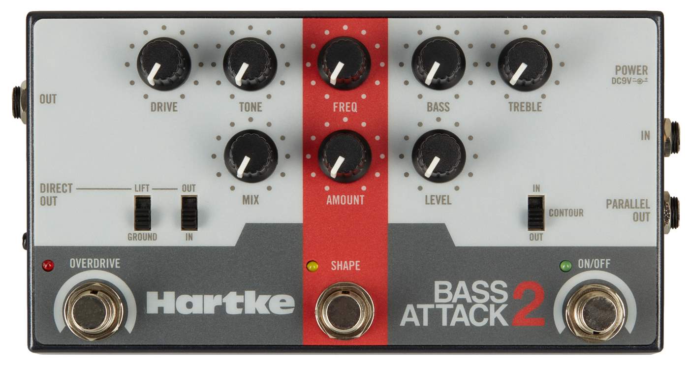 HARTKE Bass Attack 2 Bass Guitar Effect | Kytary.ie