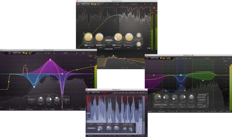 FABFILTER Mastering Bundle Software | Kytary.ie