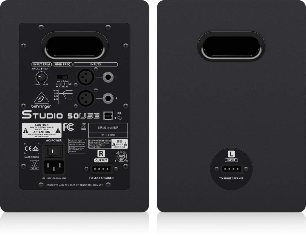 Behringer powered studio sales monitors