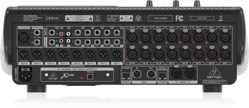BEHRINGER X32 PRODUCER Digital Mixer