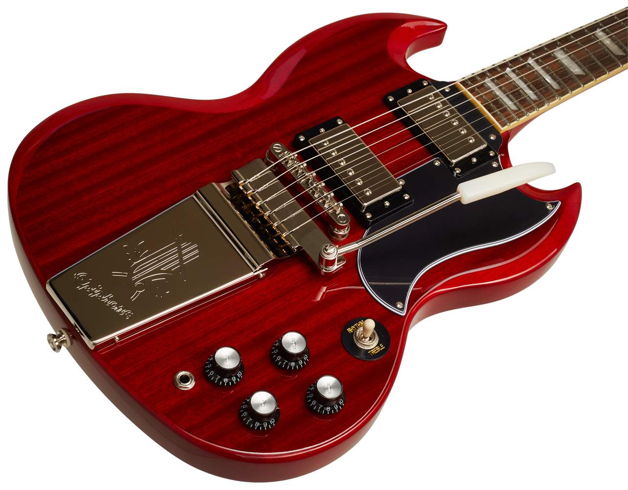 EPIPHONE SG Standard 61 Maestro Vibrola Vintage Cherry Electric Guitar |  Kytary.ie