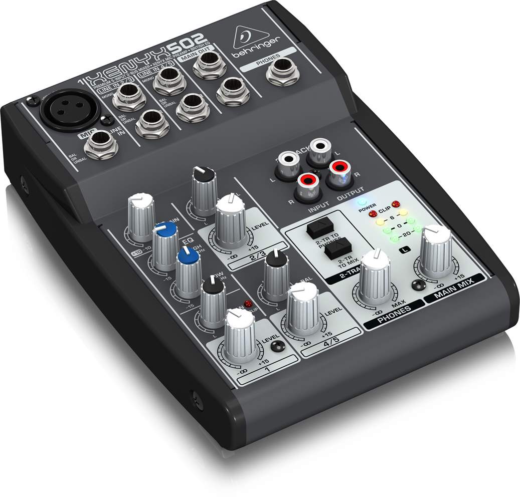 BEHRINGER Xenyx 502 Analogue Mixer Kytary.ie