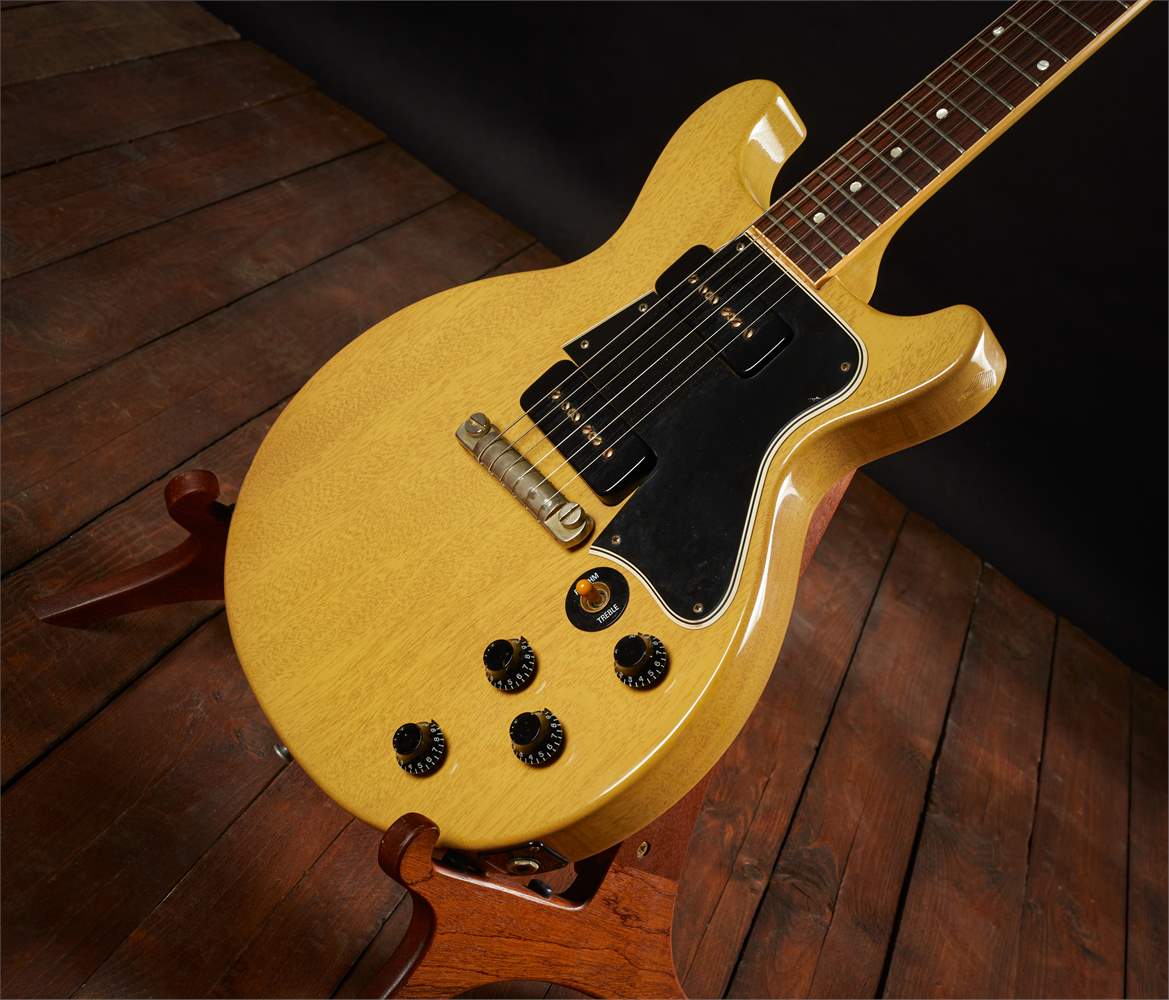 gibson les paul double cut tv yellow