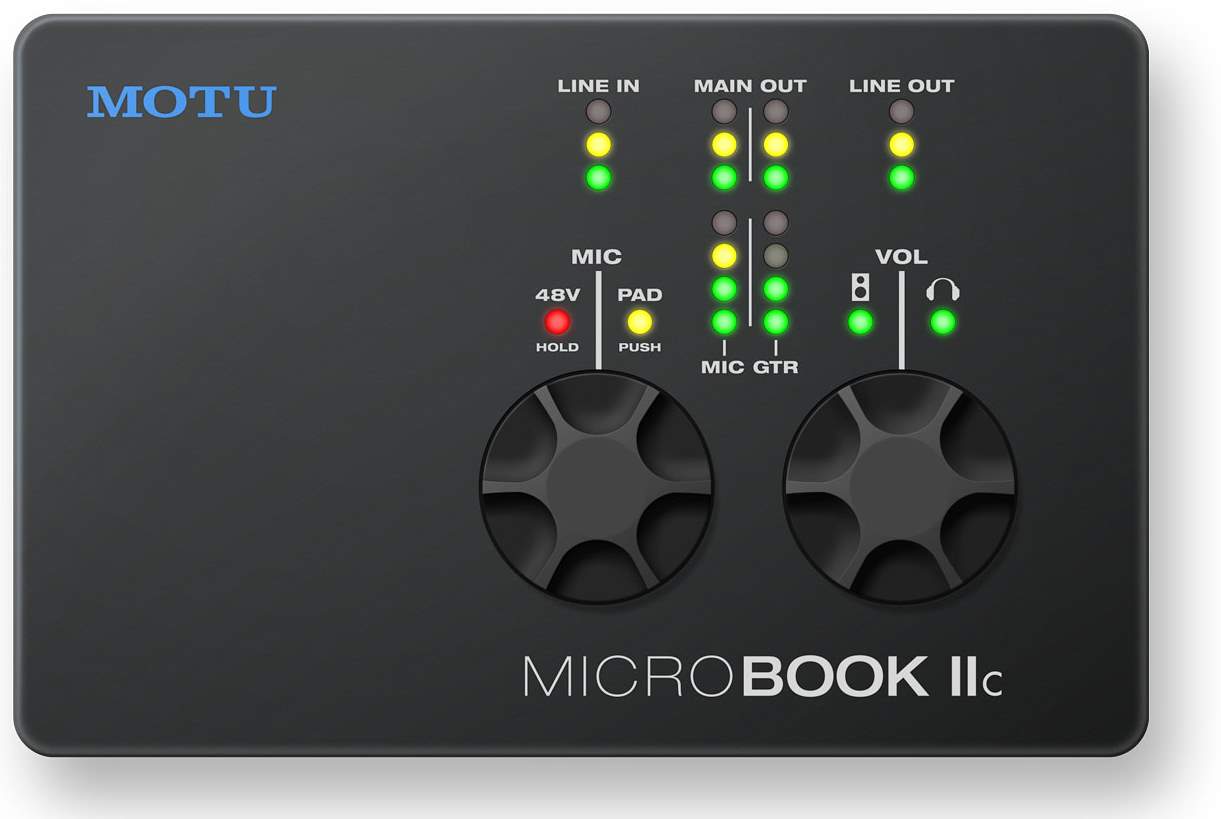 MOTU MicroBook IIc (opened) USB Audio Interface | Kytary.ie