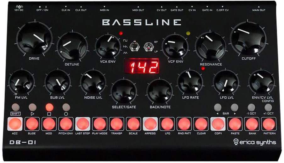 ERICA SYNTHS Desktop Bassline DB-01