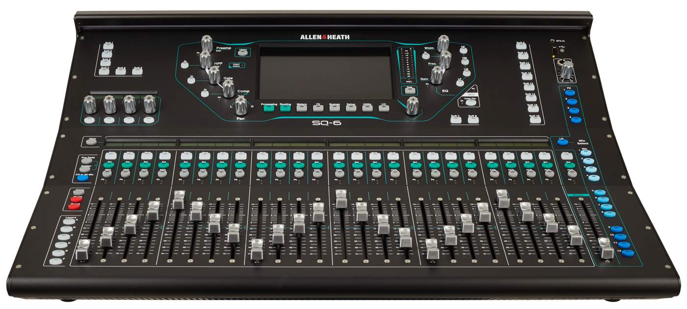 ALLEN&HEATH SQ6 Digital Mixer Kytary.ie