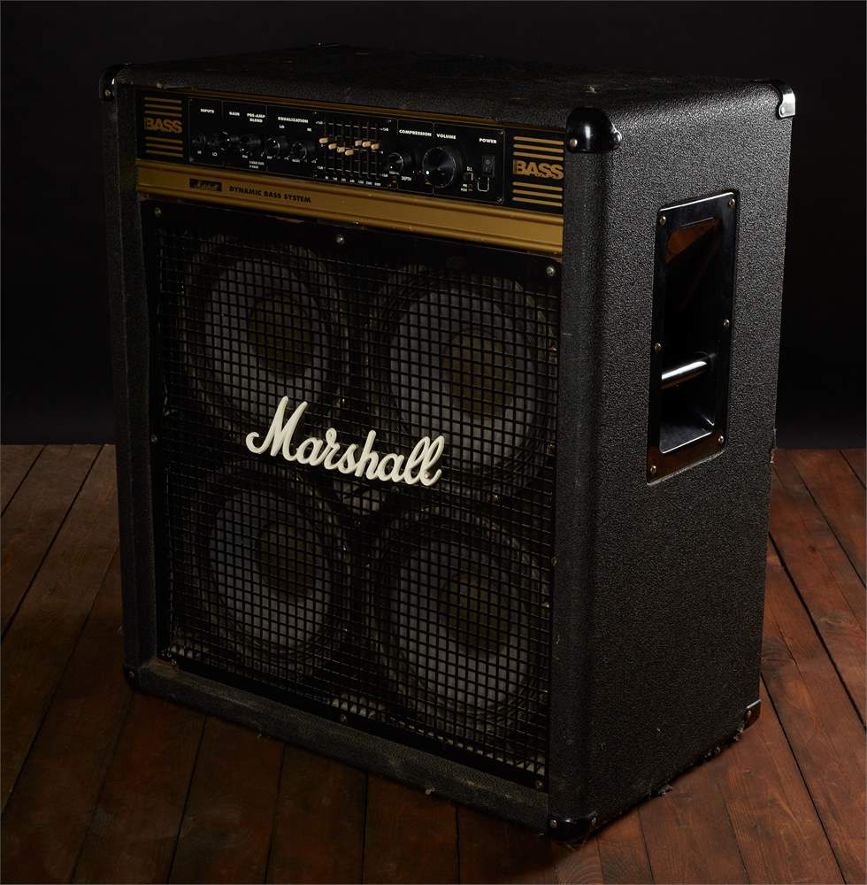 Marshall deals bass guitar