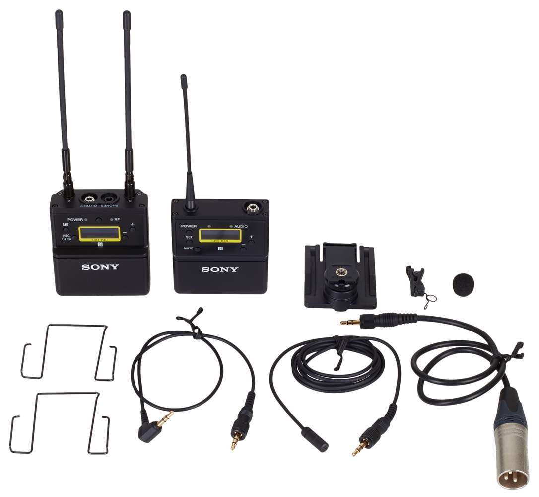 SONY UWP D21 K33 Wireless News Shooter Set with Microphone Kytary.ie