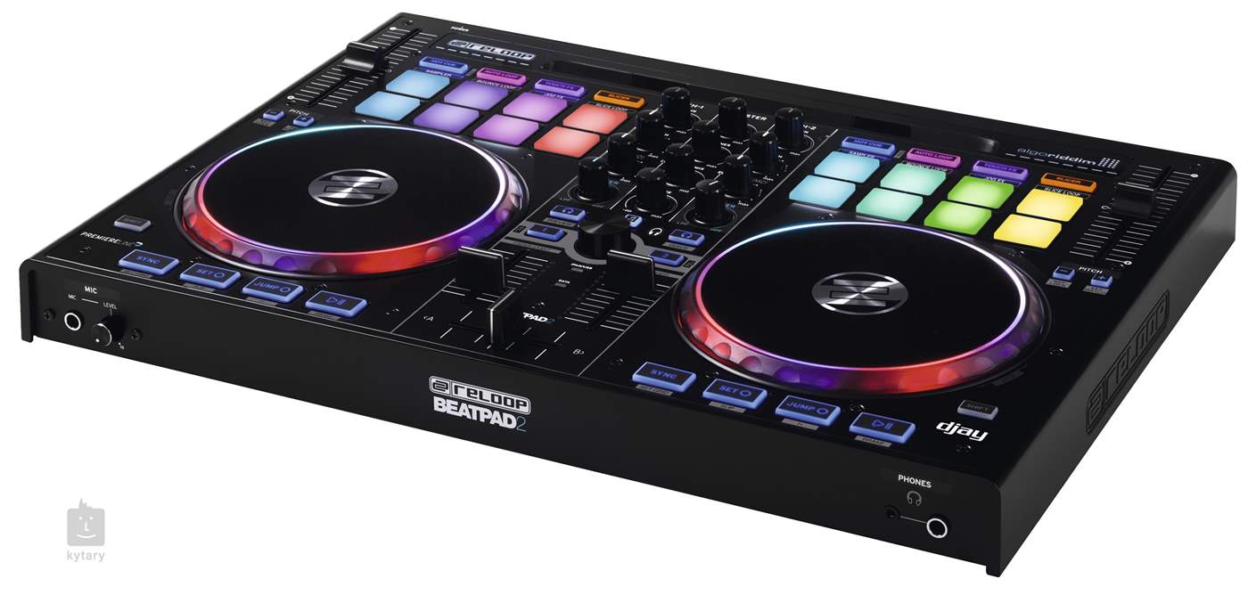 RELOOP Beatpad-2 - Professional DJ controller for iPad, Mac/PC and And