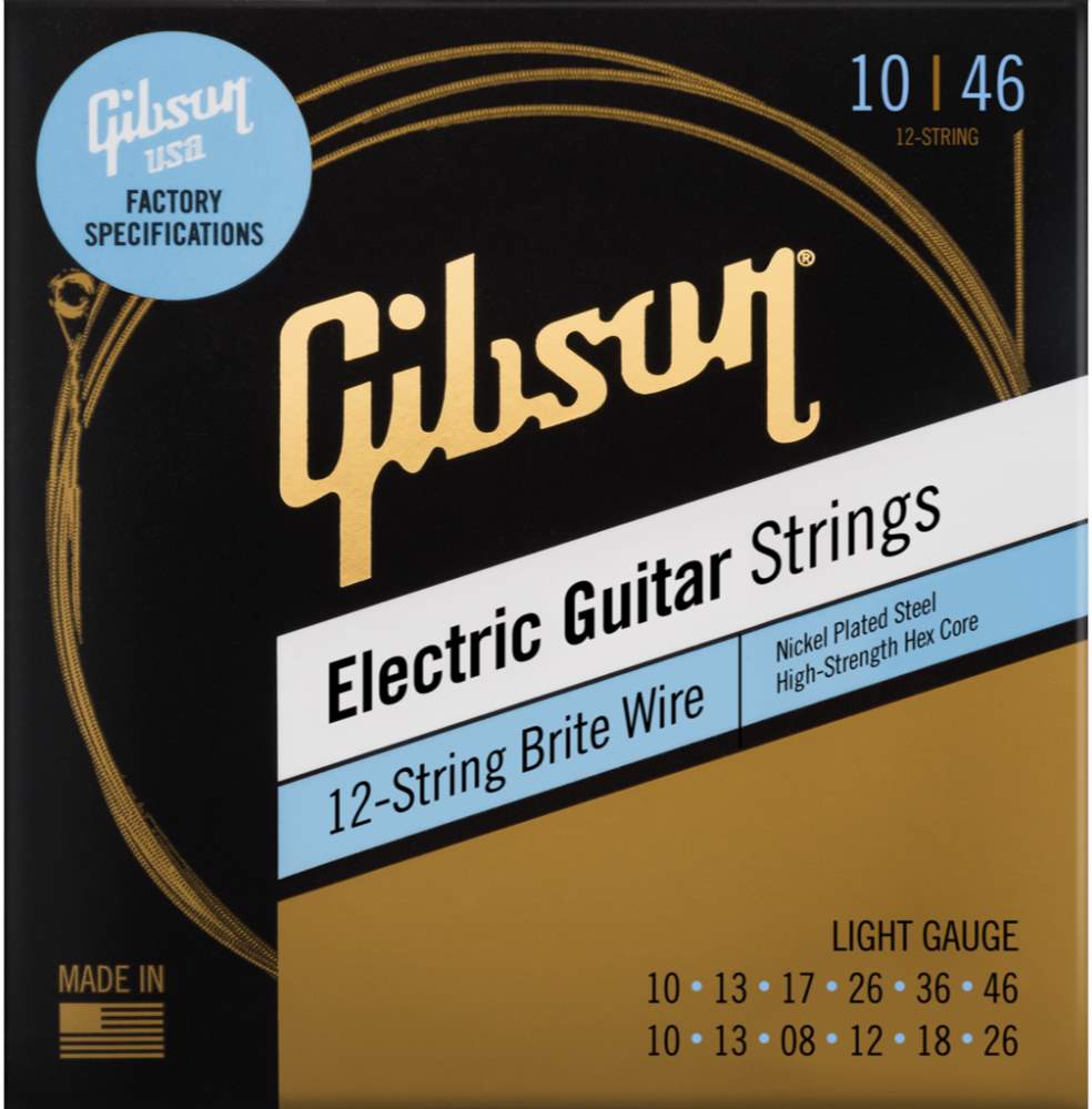 12 gauge electric guitar strings