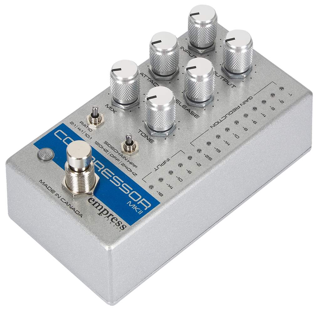 EMPRESS EFFECTS Compressor MKII Silver Guitar Effect | Kytary.ie