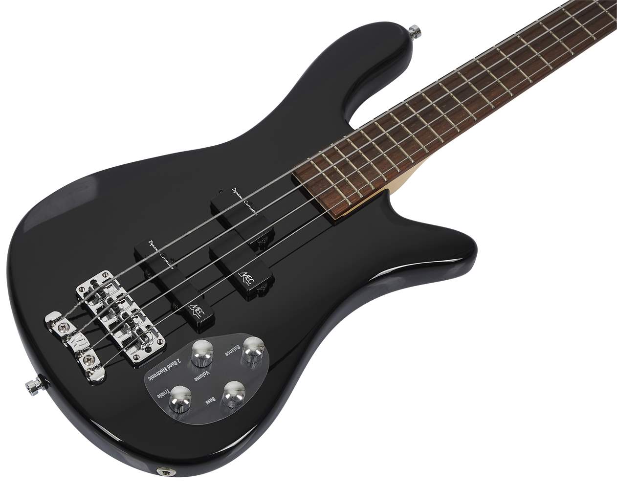 WARWICK ROCKBASS Streamer LX, 4-String - Black Solid High