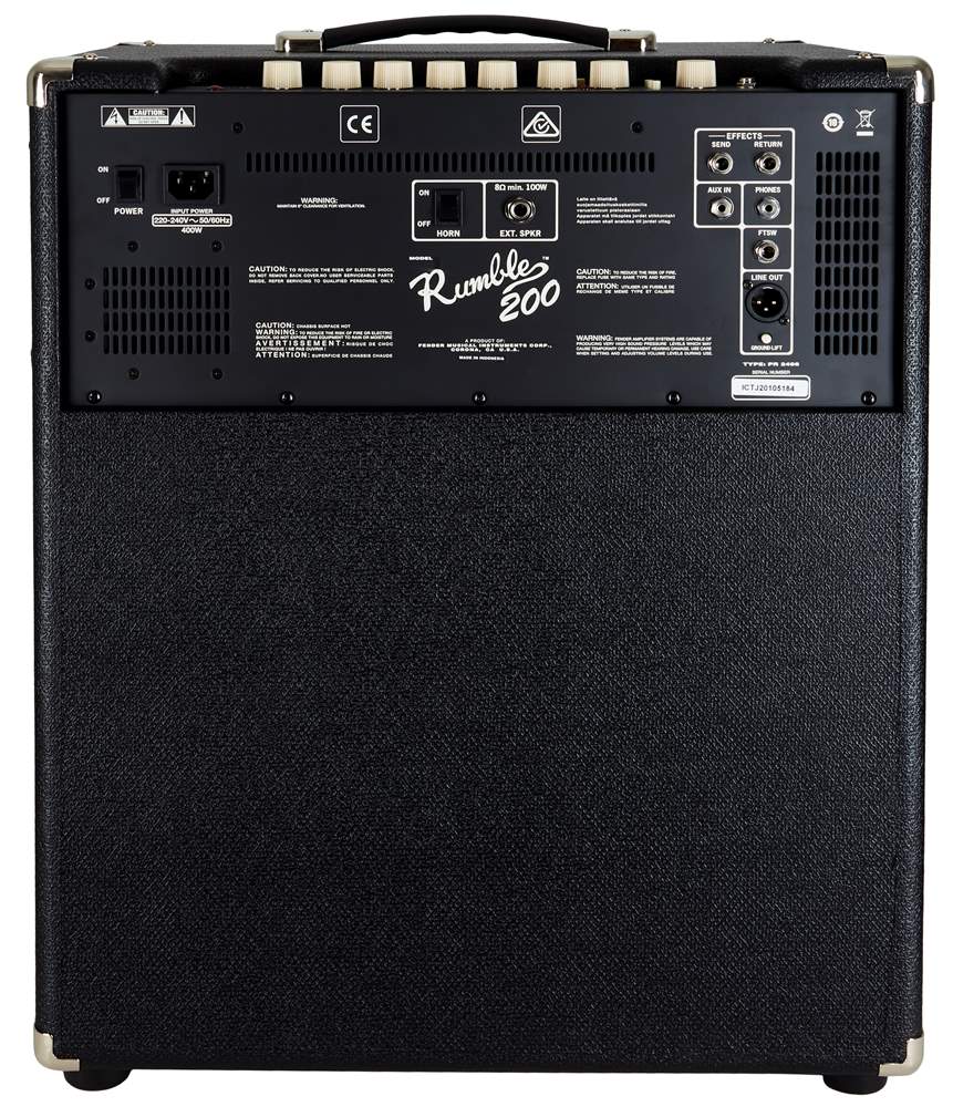 fender rumble 200 combo