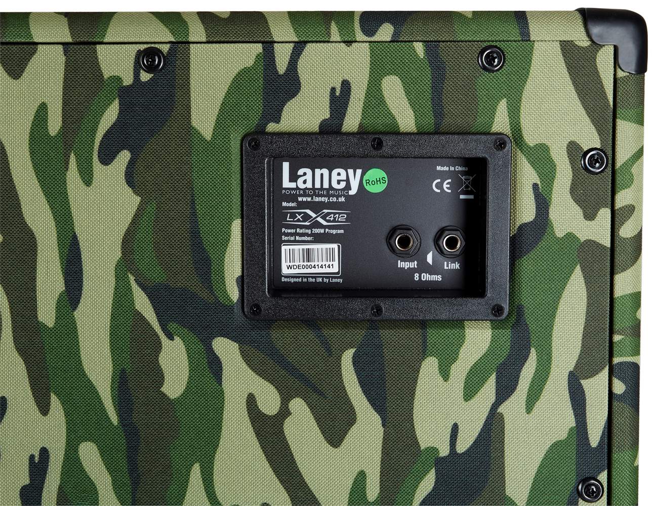 LANEY LX412 CAMO Guitar Cabinet | Kytary.ie