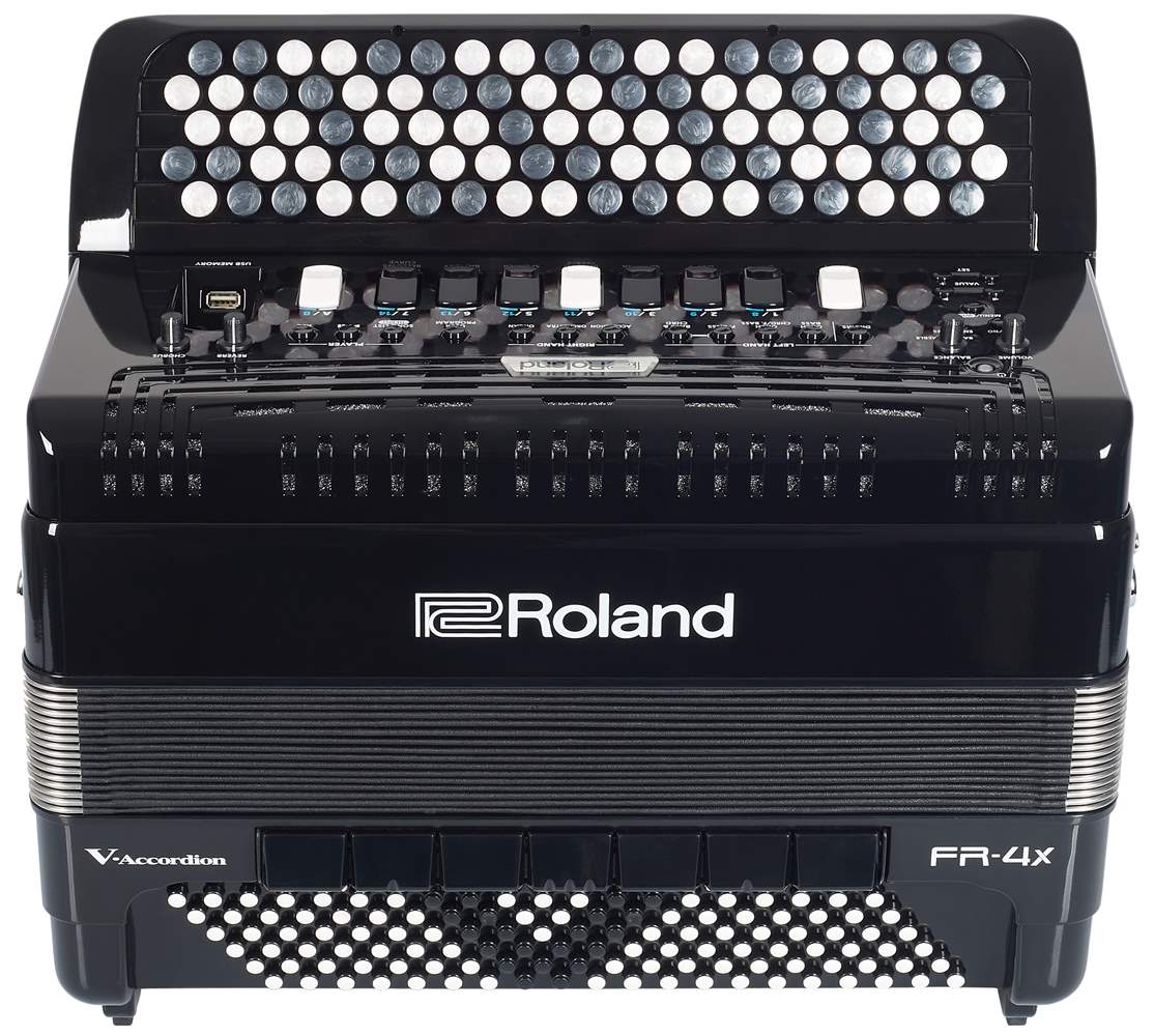 低価限定品Roland FR-4xb : V-Accordion　電子アコーディオン ※純正バッグ、充電池&充電器付き アコーディオン