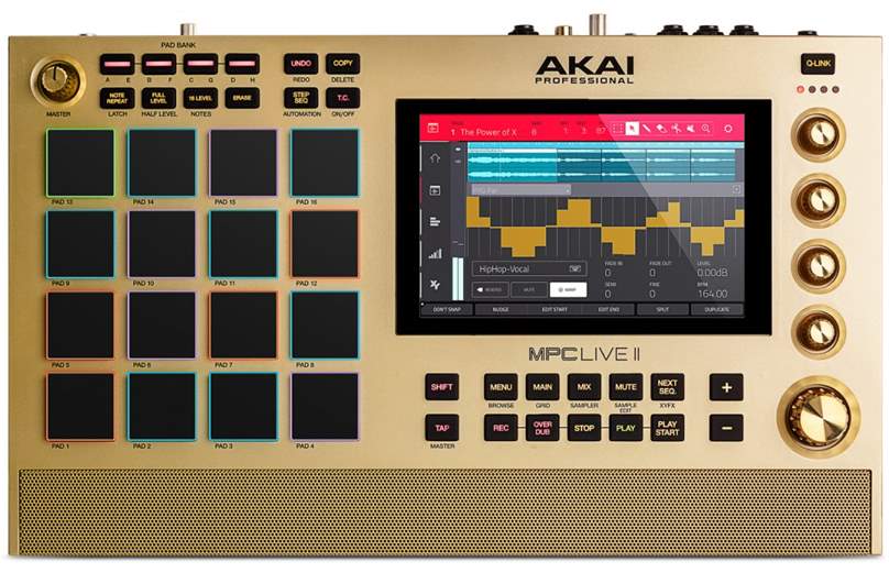 AKAI MPC Live II Gold Groovebox | Kytary.ie