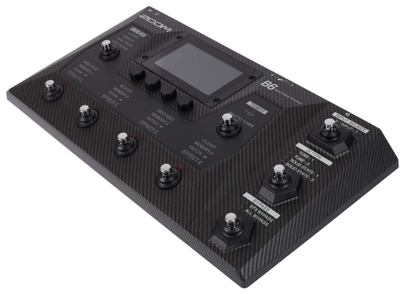 ZOOM B6 Bass Guitar Multi-Effect | Kytary.ie