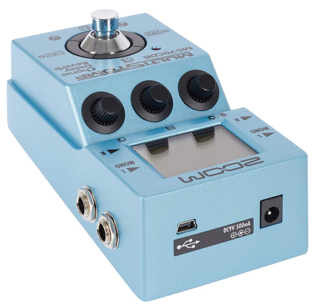 ZOOM MS-70CDR (opened) Guitar Multi-Effect | Kytary.ie