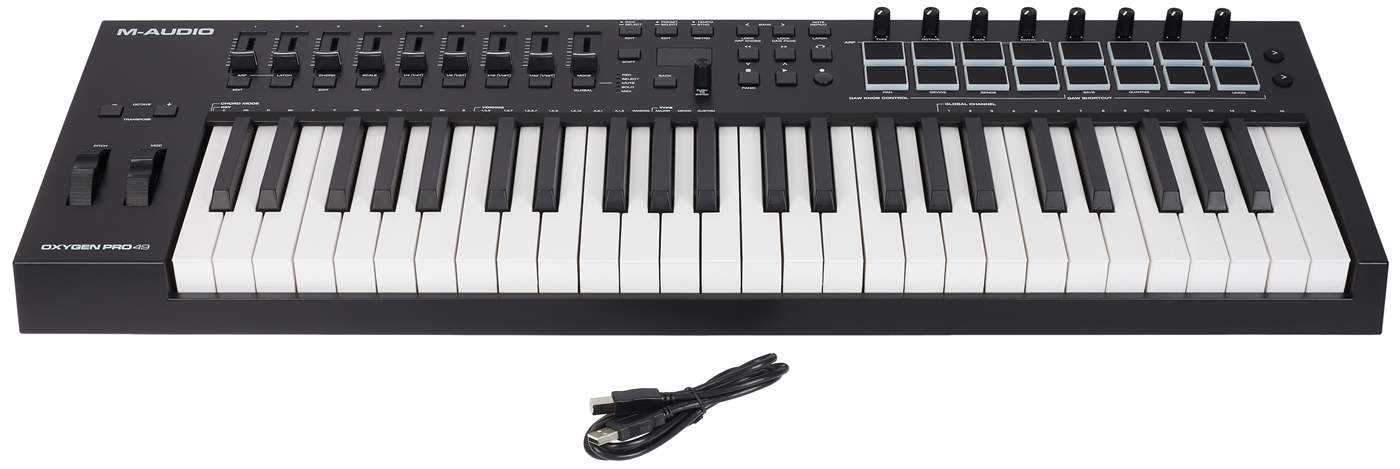 M-AUDIO Oxygen PRO 49 USB/MIDI Keyboard | Kytary.ie