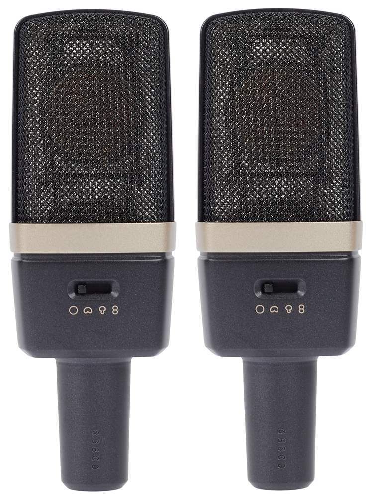 AKG C314 matched pair Condenser Microphone: Stereo Pair | Kytary.ie